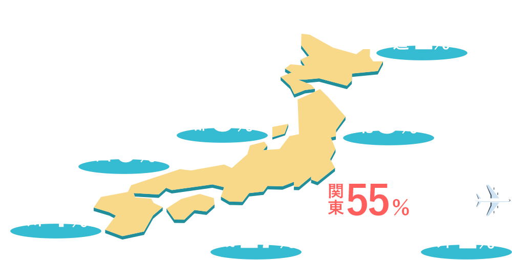 出身地マップ